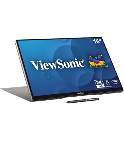 ViewSonic TD1655, 16 inch, FHD (Full HD), 60Hz, 6.5ms, Flexible